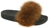 Wholesale Women's Soft Slip-On Fur Slippers Mia NGD5