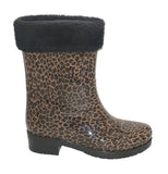Wholesale Women's Fleece-Lined Rain Boots Amaya NG28