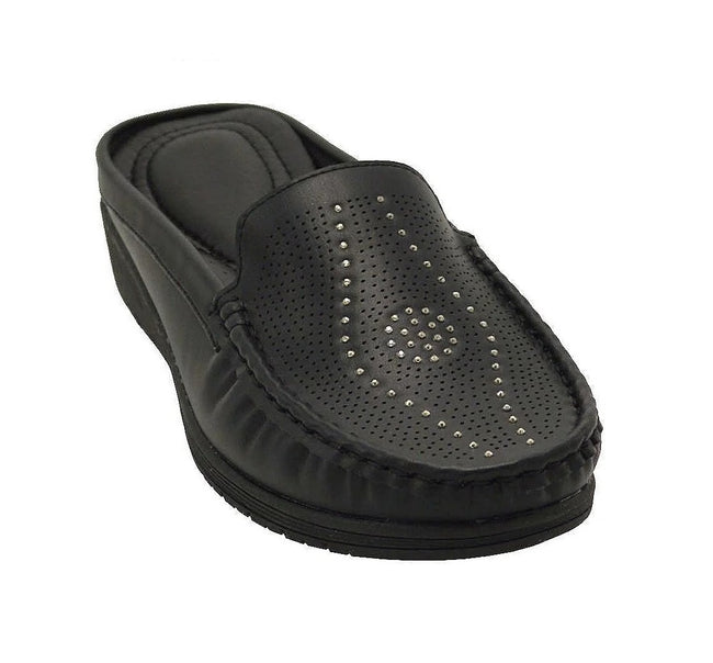 Wholesale Women's Cushioned Moccasin Loafer Flats Hannah NG53
