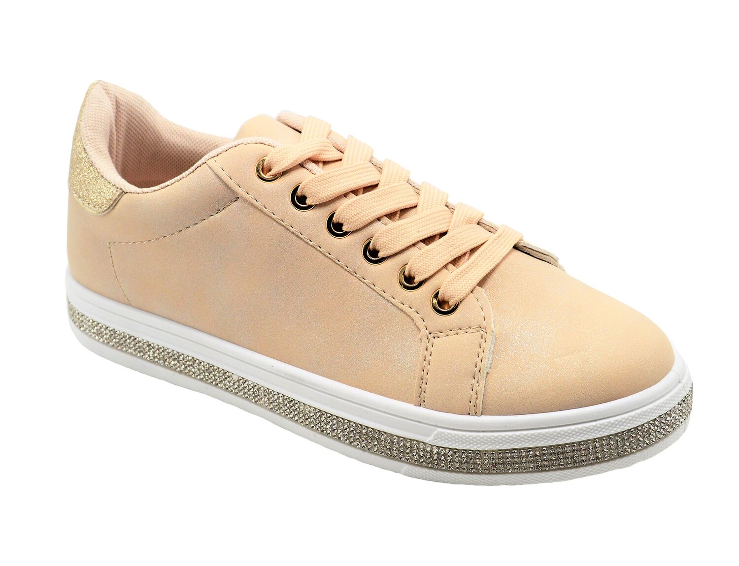 Wholesale Women's Sneakers Lace Up Trendy Comfortable Women's Shoes Emery NG27