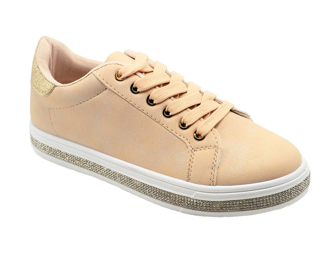 Wholesale Women's Sneakers Lace Up Trendy Comfortable Women's Shoes Emery NG27