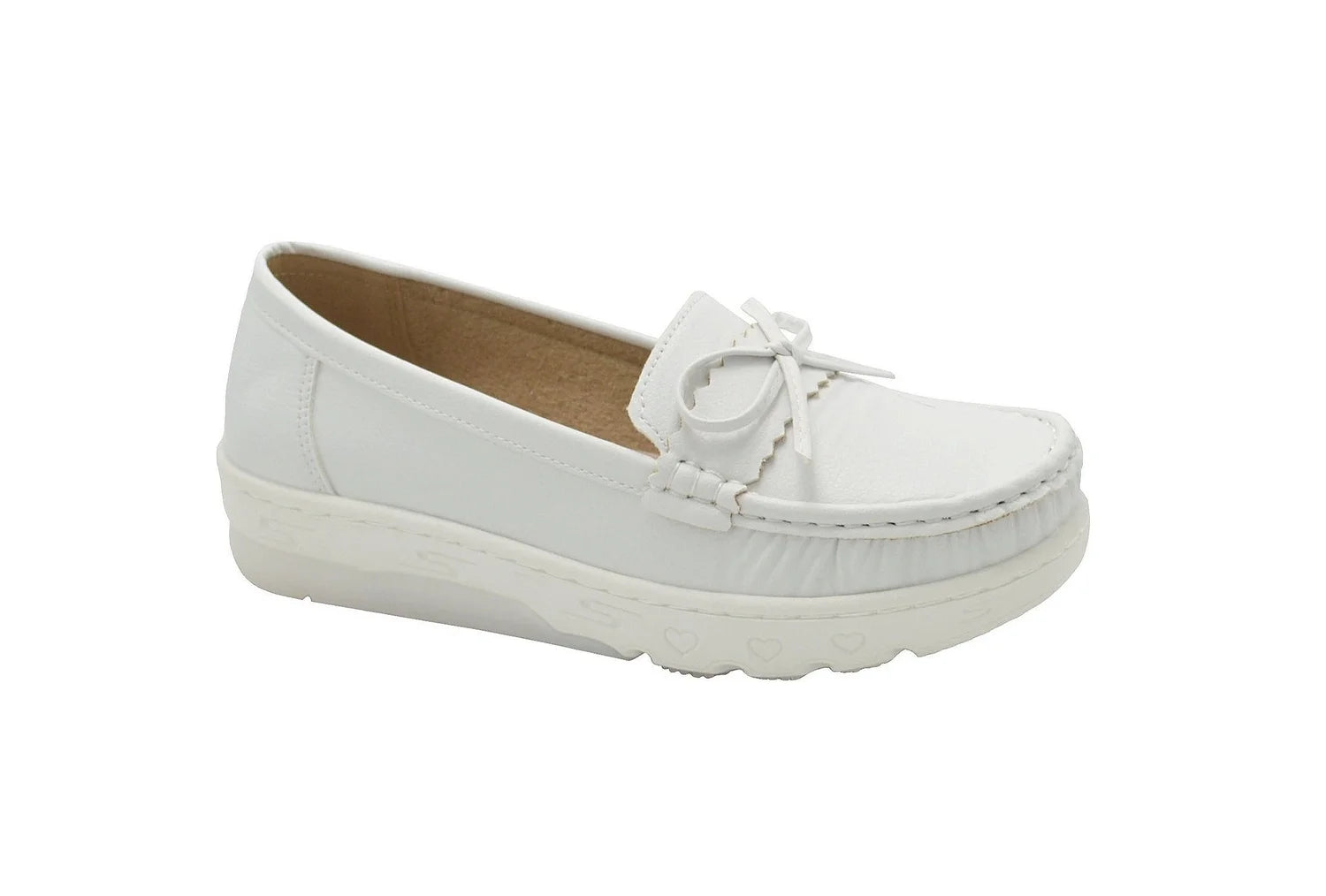 Wholesale Women's Faux Leather Moccasin Loafers Isabella NGJ7