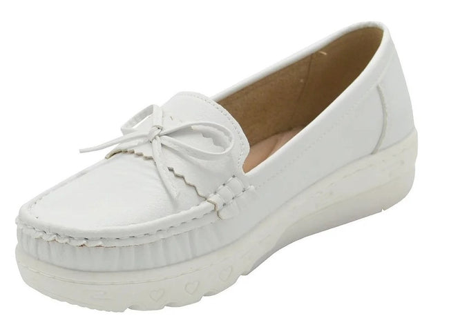 Wholesale Women's Faux Leather Moccasin Loafers Isabella NGJ7