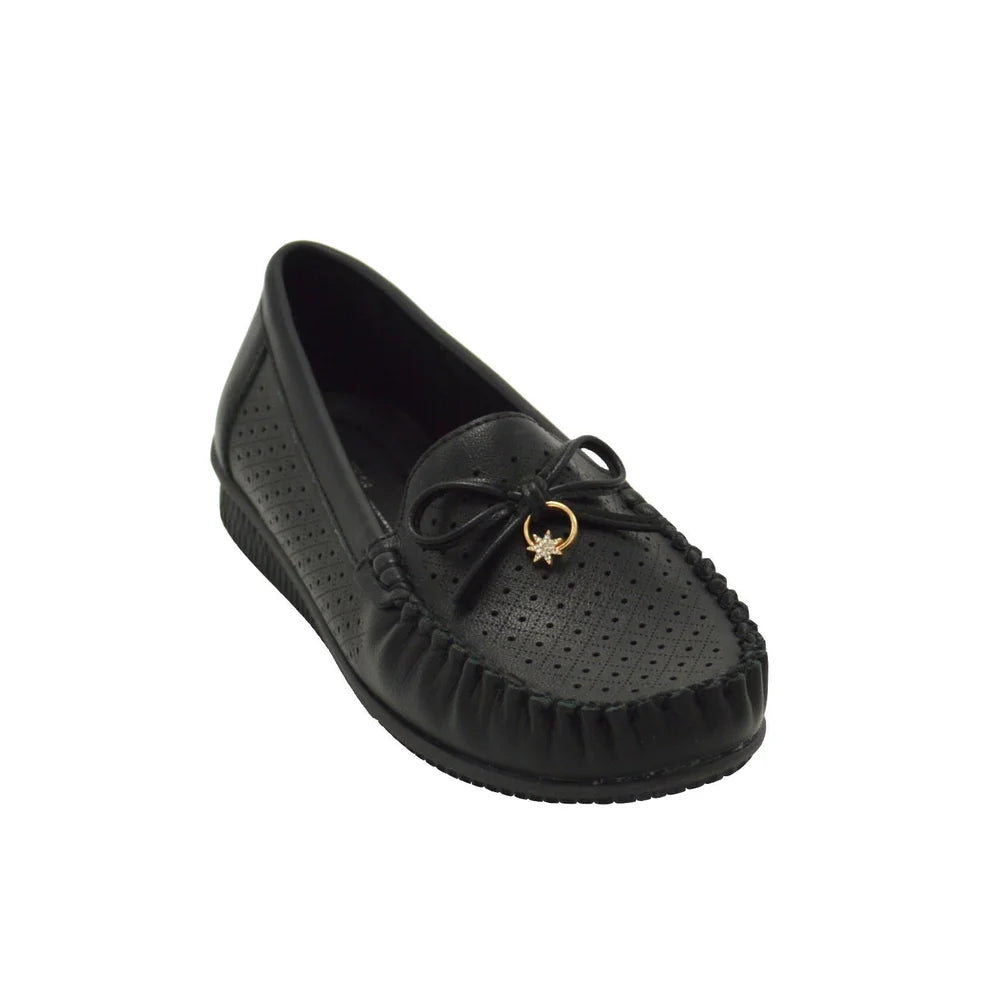 Wholesale Women's Moccasin-Inspired Casual Loafers Ella NG91