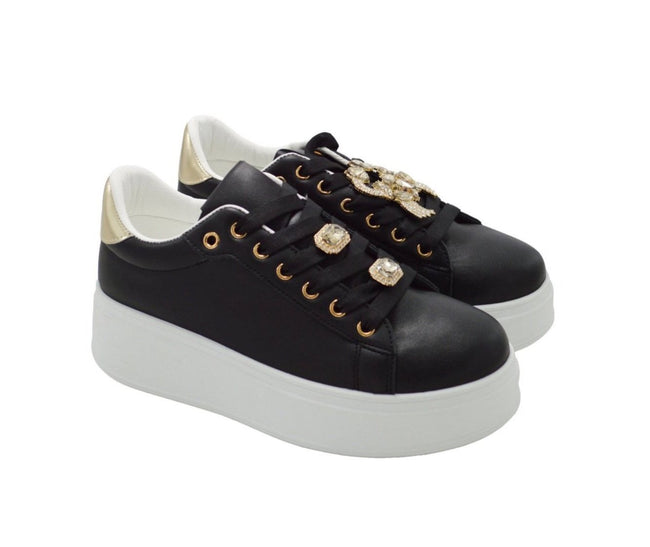 Wholesale Women's Sneakers Lace Up Trendy Comfortable Women's Shoes Athena NG30