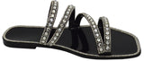 Wholesale Women's Stylish Sandals Flat Jelly Embellished Layla NGD1