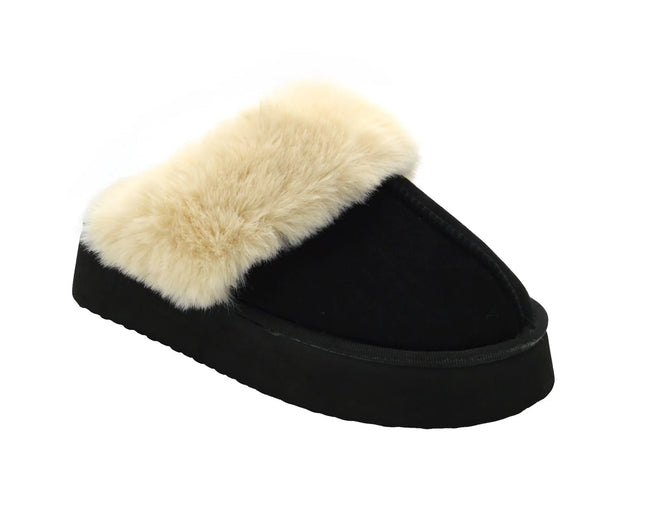 Wholesale Women's Fluffy Home Fur Slippers Sophia NGB8