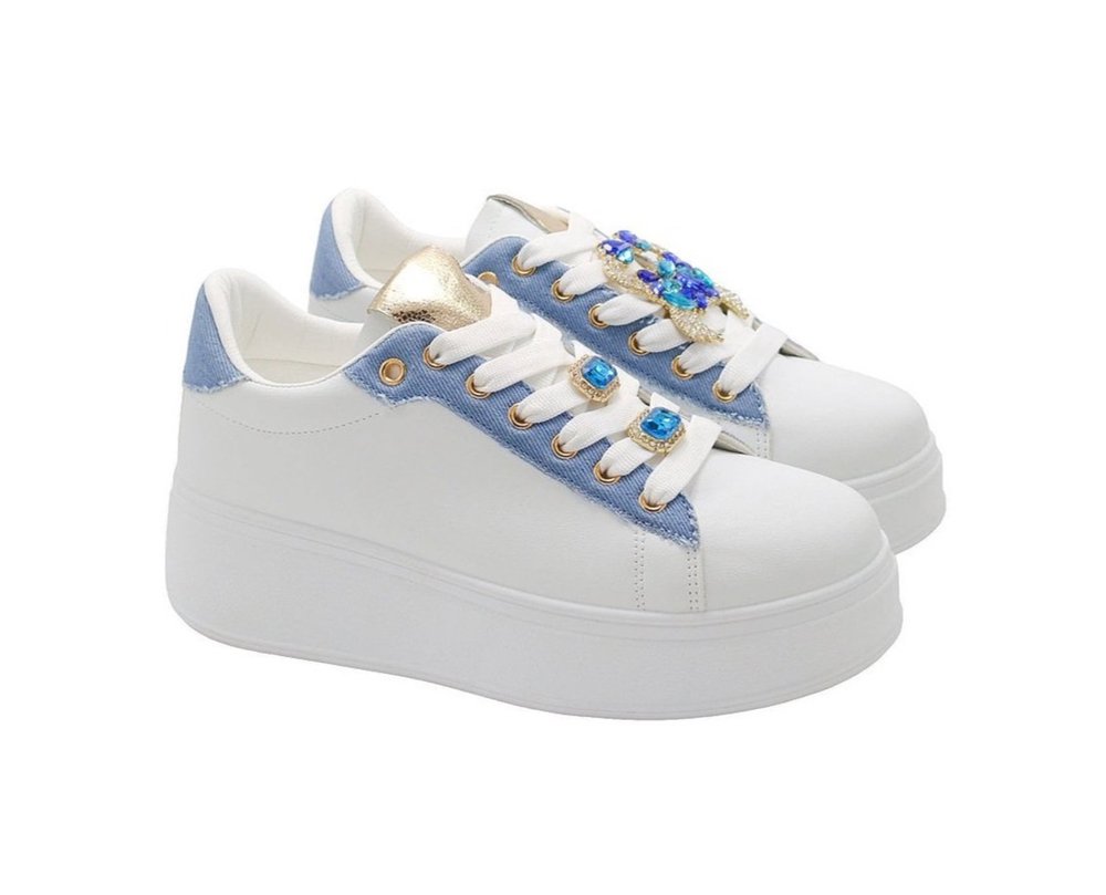 Wholesale Women's Sneakers Lace Up Trendy Comfortable Women's Shoes Athena NG30