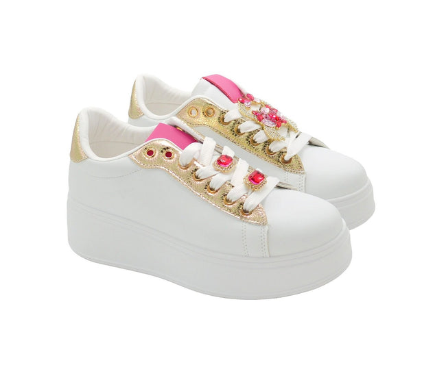 Wholesale Women's Sneakers Lace Up Trendy Comfortable Women's Shoes Athena NG30