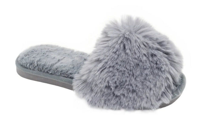 Wholesale Women's Lightweight Fur House Shoes Assorted Hazel NGK8
