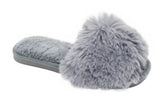 Wholesale Women's Lightweight Fur House Shoes Assorted Hazel NGK8