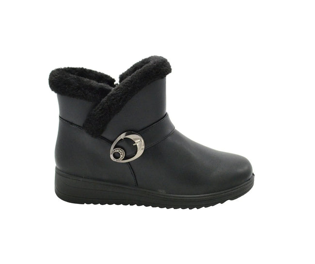 Wholesale Women's Fleece-Lined Winter Boots Evelyn NGj4