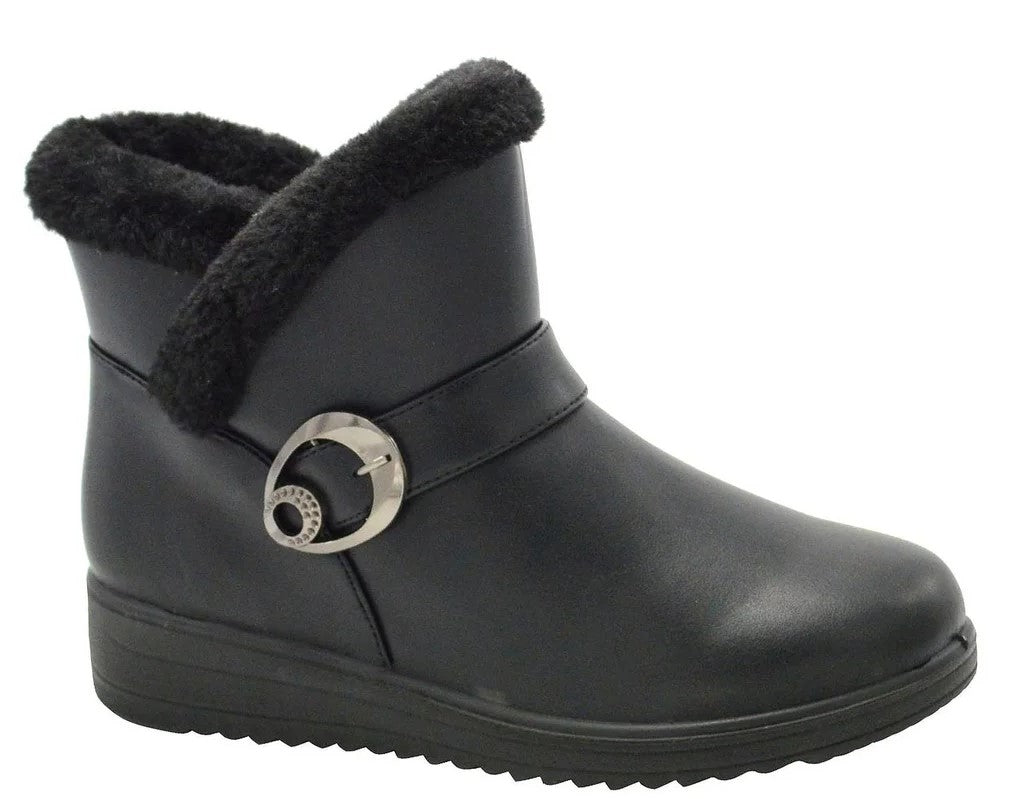 Wholesale Women's Fleece-Lined Winter Boots Evelyn NGj4