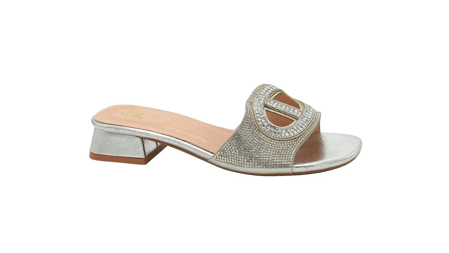 Wholesale Women's Rhinestone Trim Embellished Heels Stella NG31