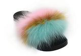 Wholesale Women's Soft Slip-On Fur Slippers Mia NGD5