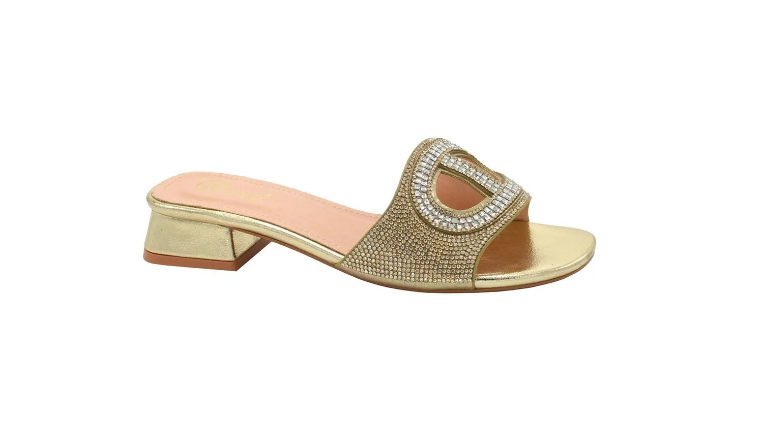 Wholesale Women's Rhinestone Trim Embellished Heels Stella NG31