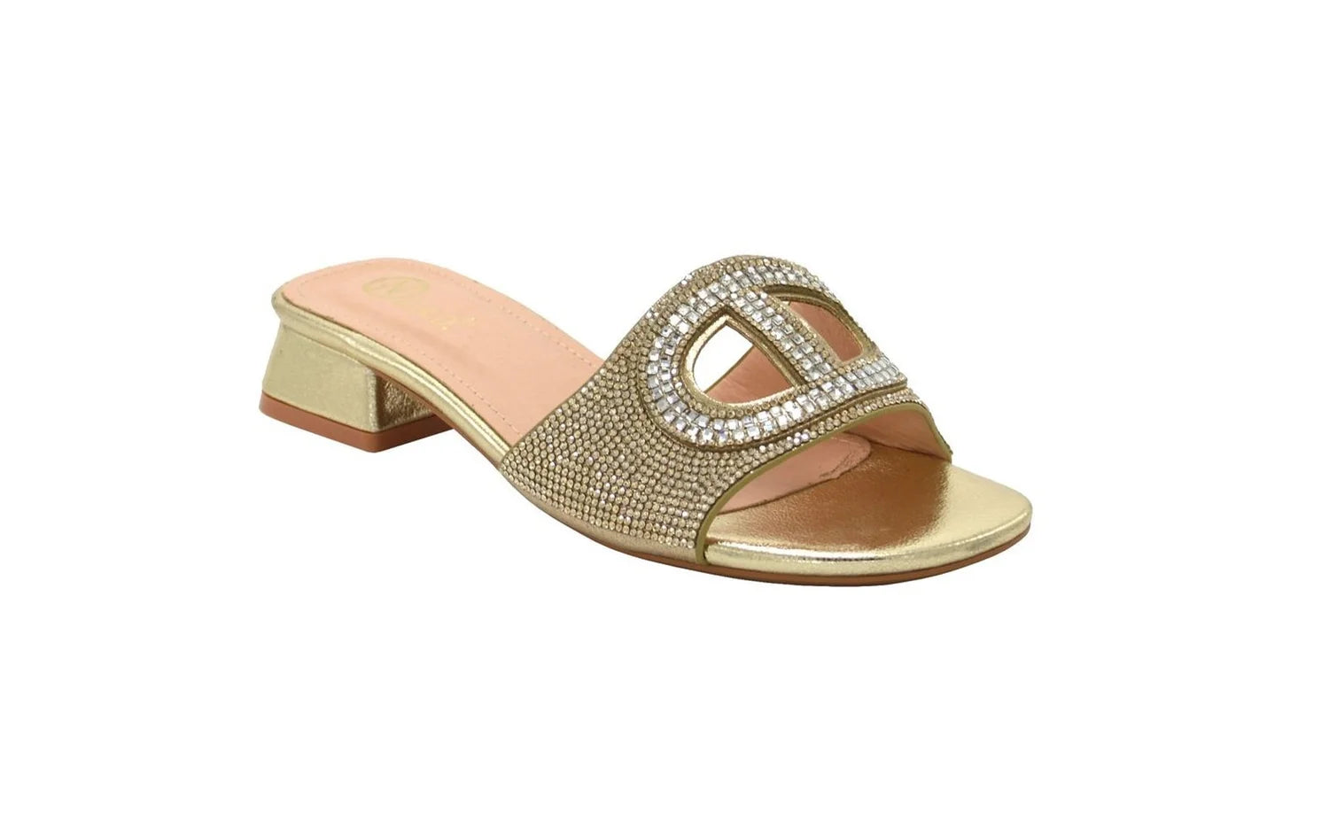 Wholesale Women's Rhinestone Trim Embellished Heels Stella NG31