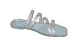 Wholesale Women's Stylish Sandals Flat Jelly Embellished Layla NGD1