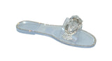Wholesale Women's Dressy Look Sandals Flat Jelly Embellished Mia NGD2