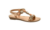 Wholesale Women's Trendy Sandals Embellished Layla NG55