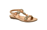 Wholesale Women's Trendy Sandals Embellished Layla NG55