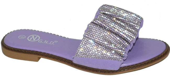 Wholesale Women's Chic Look Sandals Flat Embellished Ellie NGJ0