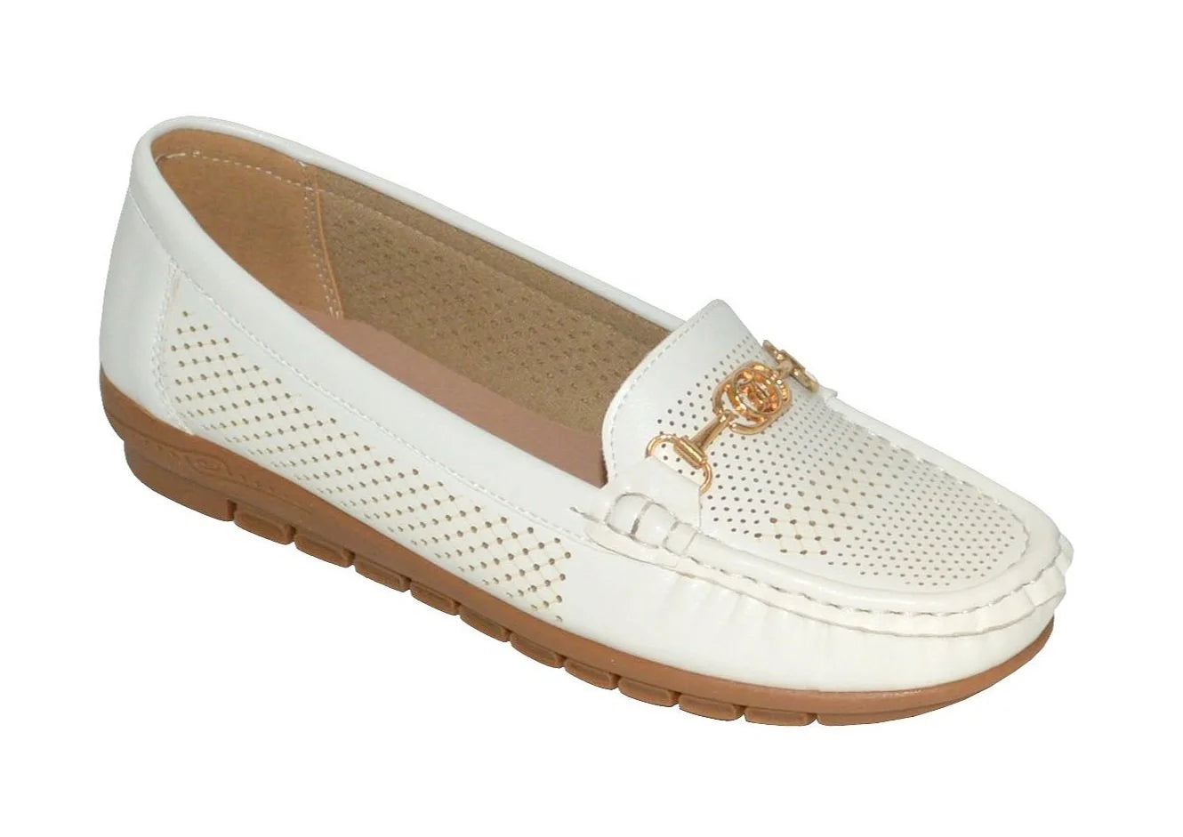 Wholesale Women's Low Heel Moccasin Loafers Zoe NG93