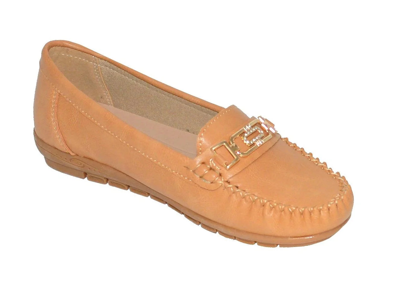 Wholesale Women's Soft Insole Moccasin Loafers Ellie NG90