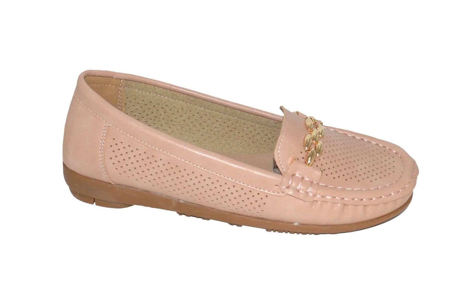 Wholesale Women's Street Style Moccasin Casual Loafers Hazel NG95