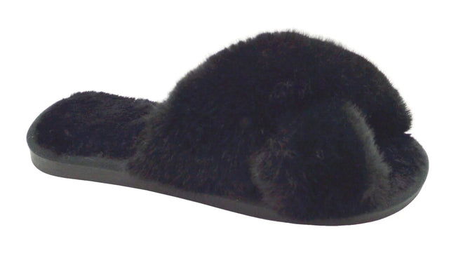 Wholesale Women's Non-Slip Fur Slippers Amelia NGK7