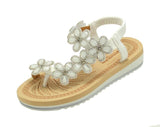 Wholesale Children's Sandals For Kids Flower Ankle Strap Crystal NG5k