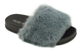 Wholesale Women's Relaxed Fit Fur Slippers Assorted Stella NG11