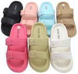 Wholesale Women's Soft EVA Slide Slippers Anna Assorted NG9w