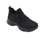 Wholesale Women's Sneakers Lace Up Shoes Stylish Comfortable Footwear Hailey NG11