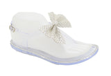 Wholesale Women's Comfort Fit Sandals Flat Jelly Embellished Abigail NGD2