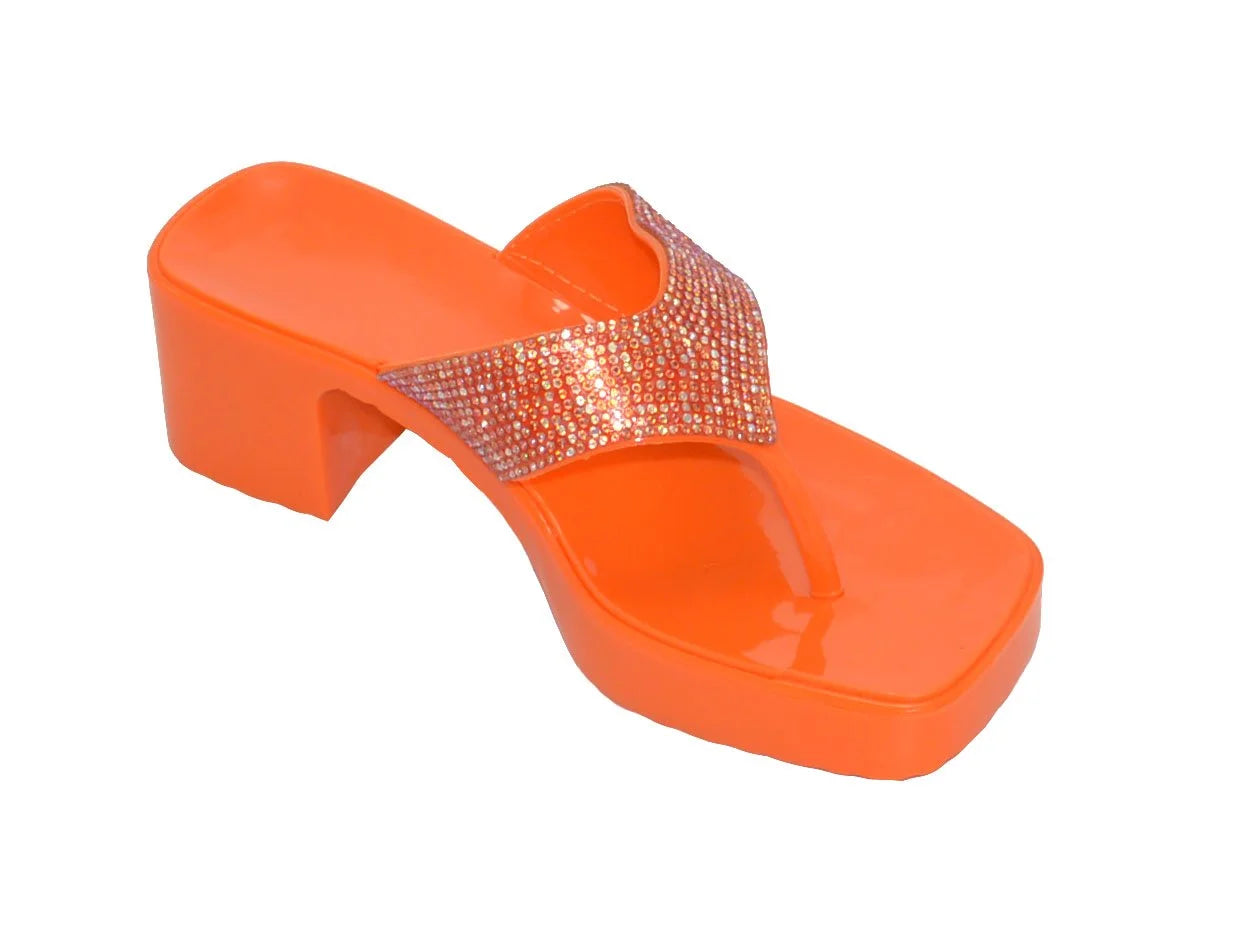Wholesale Women's Premium Embellished Sandal Heels Claire NGD0