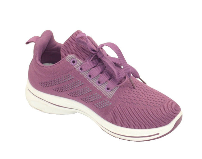 Wholesale Women's Sneakers Lace Up Shoes Stylish Comfortable Footwear Autumn NG17