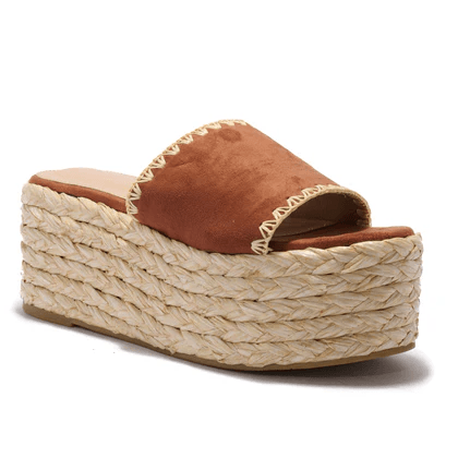 Wholesale Women's Sandals High Heels Espadrilles Platform Strap Shoes NMGI