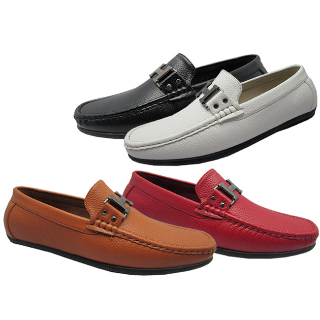 Wholesale Men's Shoes Driving With Buckle NFG01