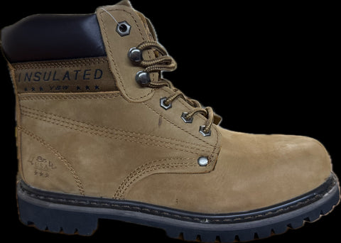 Wholesale Men's Work Boots Leather Slip Resistant Shoes NE61