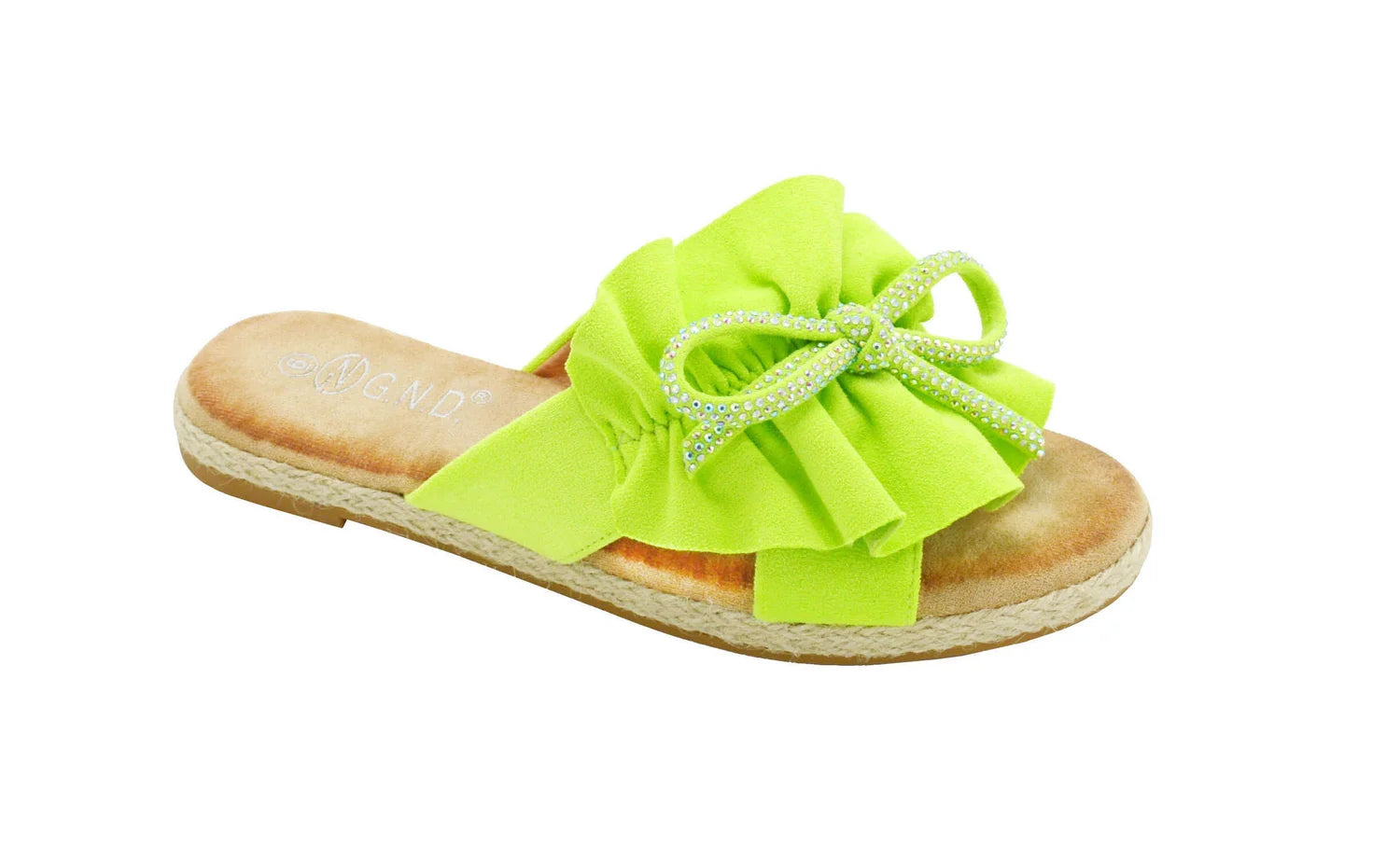 Wholesale Women's Elegant Finish Sandals Flat Embellished Ava NGJ3