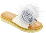 Wholesale Women's Accents Sandals Flat Embellished Lily NGJ4
