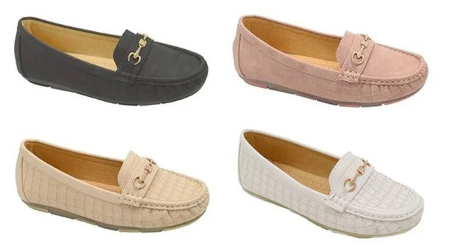 Wholesale Women's Soft Sole Moccasin Loafer Shoes Isabella NGj5