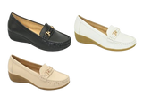 Wholesale Women's Moccasin-Inspired Casual Loafers Leah NGJ2