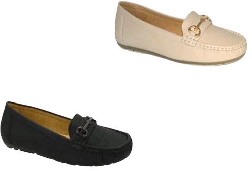 Wholesale Women's Casual Loafers with Moccasin Design Zoey NGJ6