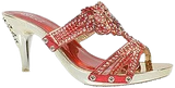 Wholesale Women's Glitter Embellished High Heel Sandals Charlotte NGJ6