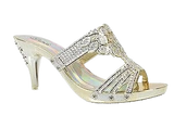 Wholesale Women's Glitter Embellished High Heel Sandals Charlotte NGJ6