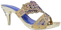 Wholesale Women's Rhinestone High Heel Sandals Madison NGJ7