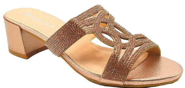 Wholesale Women's Dressy Sandal Heels with Embellishments Amelia NGJ8