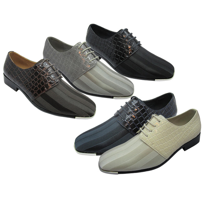 Wholesale Men's Shoes Texudo Lace Up Metal Toe NFJ2